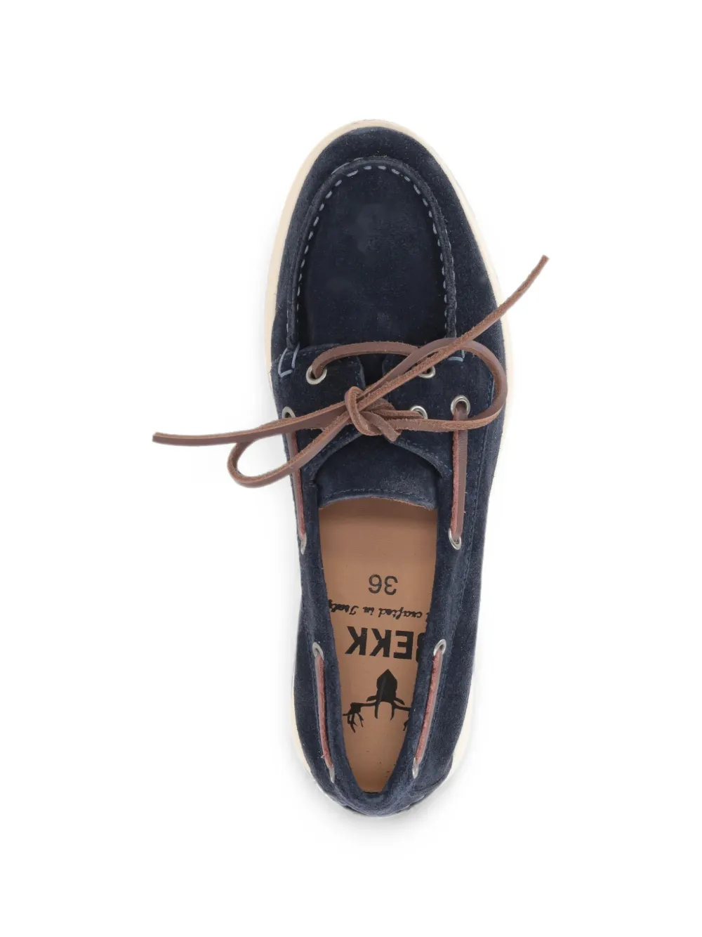 BEKK lace-up boat shoes Blauw