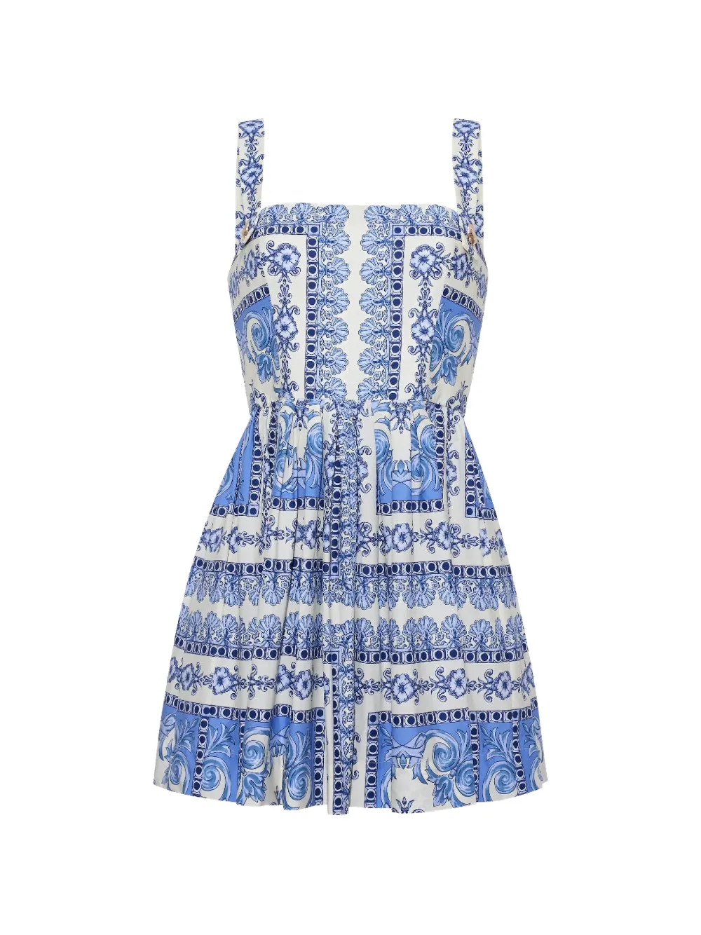 Cara Cara Micaela printed mini dress - Blau