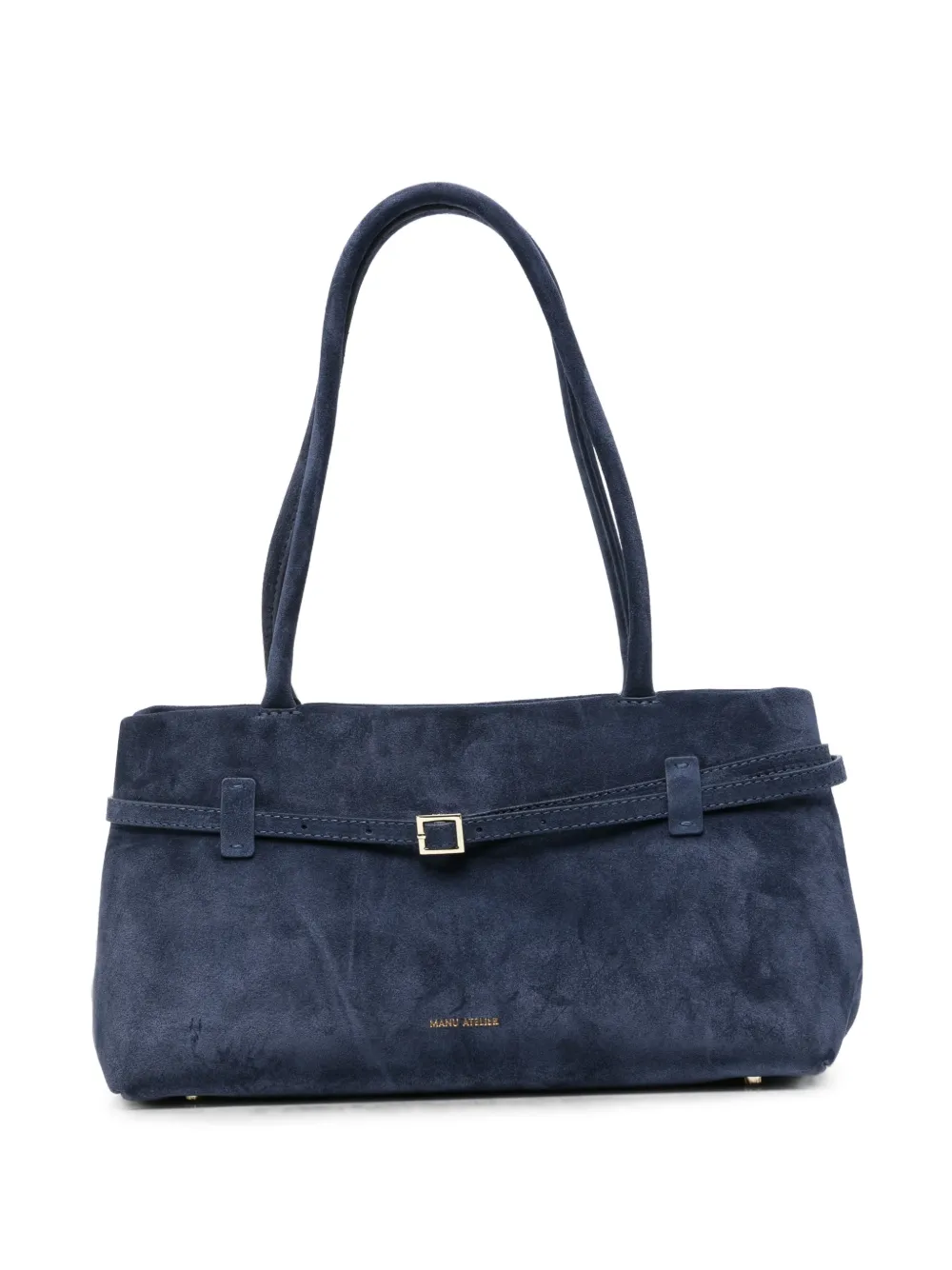 Manu Atelier Borsa tote Le Cambon East West con fibbia - Blu