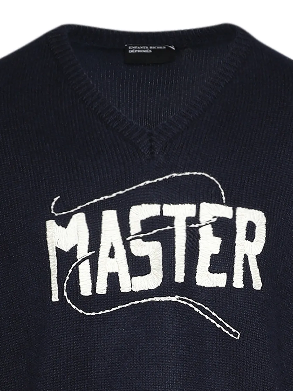 Enfants Riches Déprimés Master trui met V-hals Blauw