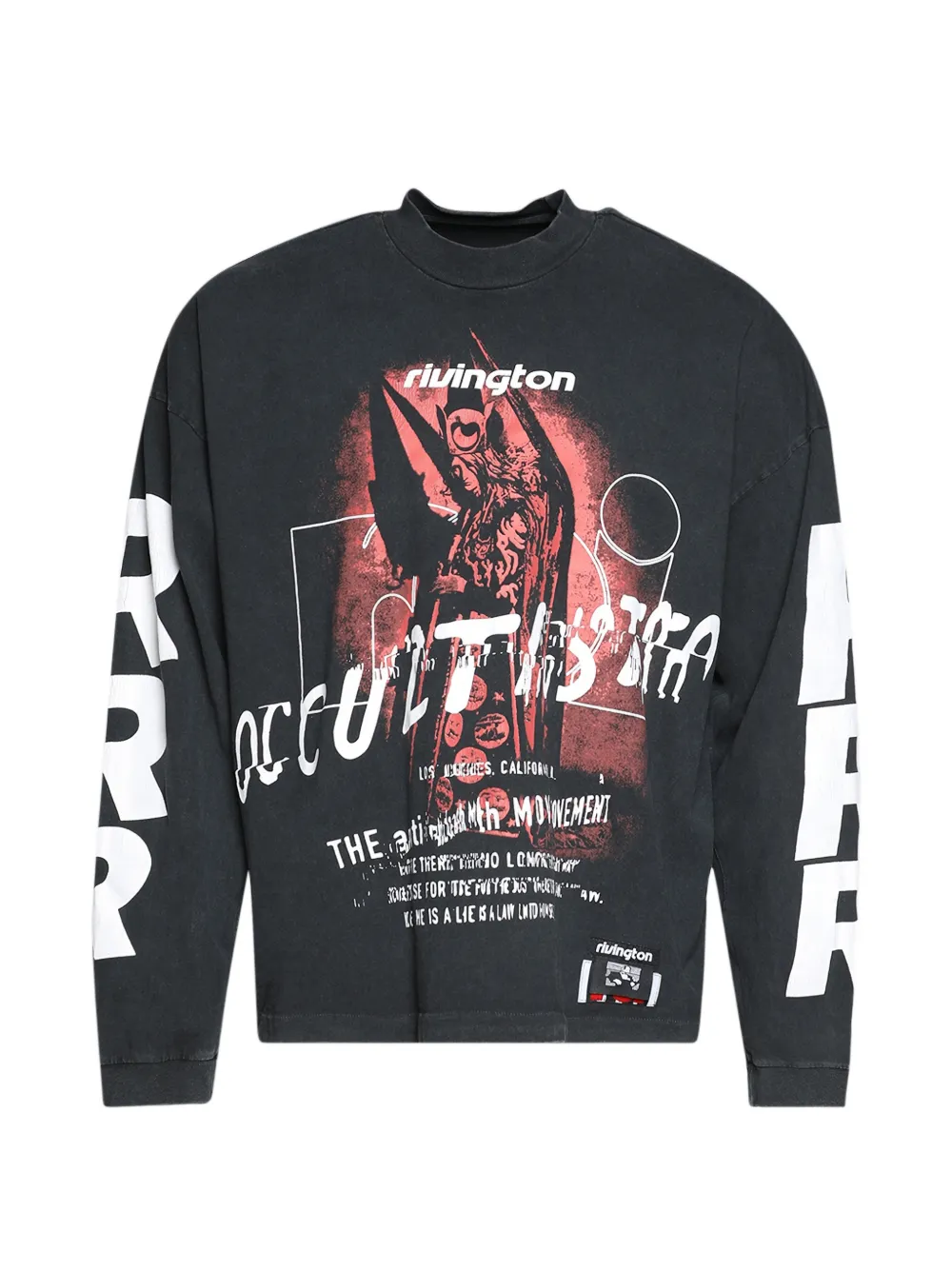 RIVINGTON ROI REBIS Occultista graphic-print T-shirt - Nero