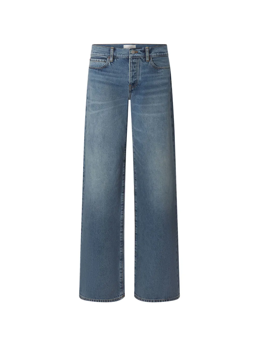 FRAME The Leo wide-leg jeans - Blu