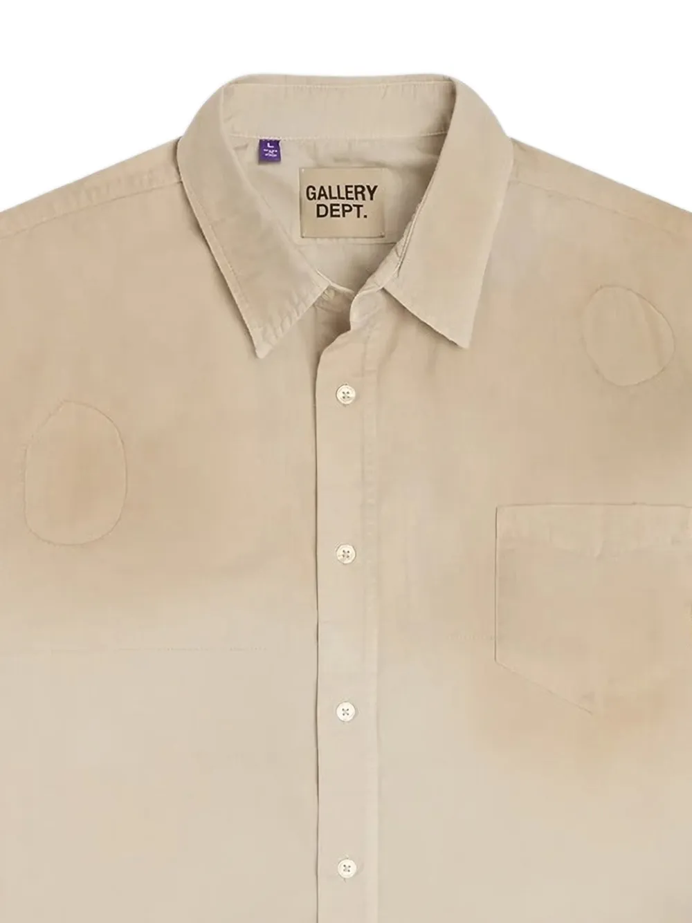GALLERY DEPT. Marley mouwloze shirt Beige