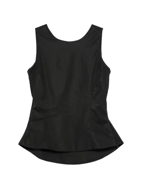 MOUTAKI bow-detail peplum blouse