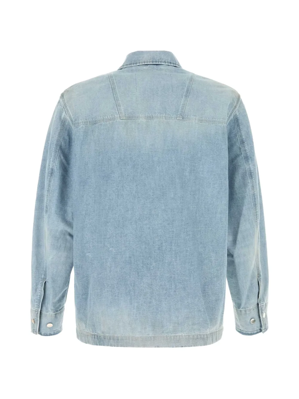  Closed Logo-patch Denim Jacket - Blu 