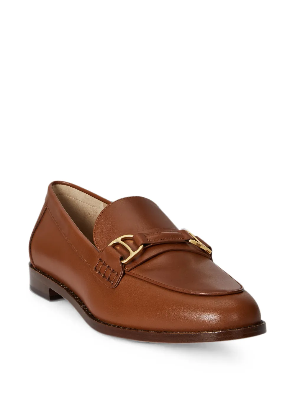 Lauren Ralph Lauren Tasha D-ring leather loafers Bruin
