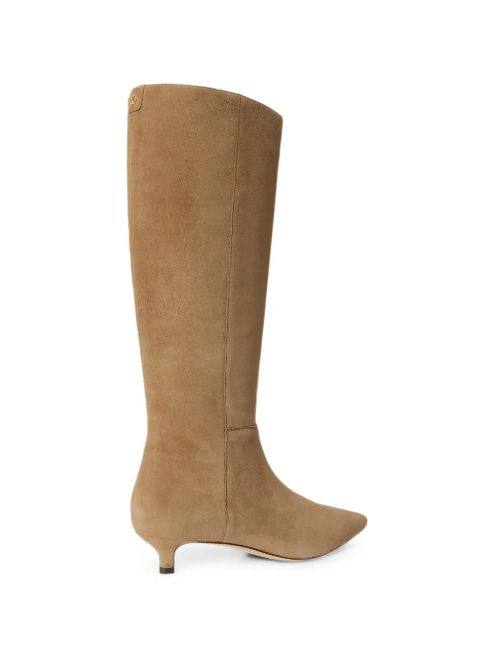 Lauren Ralph Lauren Francesca suede boots Beige