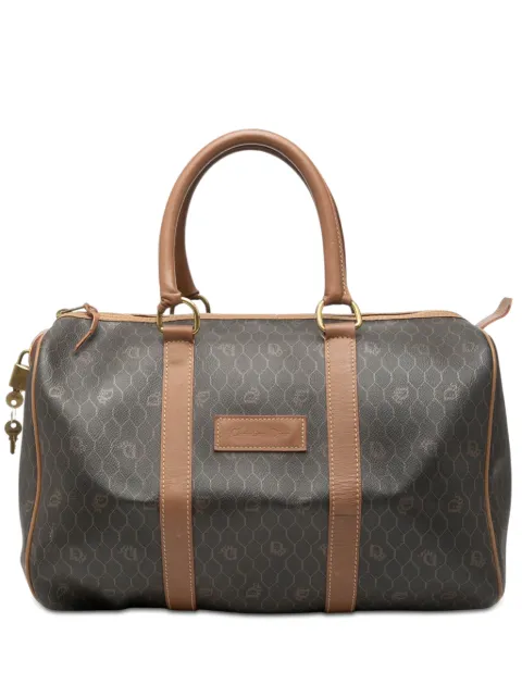 Christian Dior Pre-Owned 20th Century Honeycomb Coated Canvas boston bag