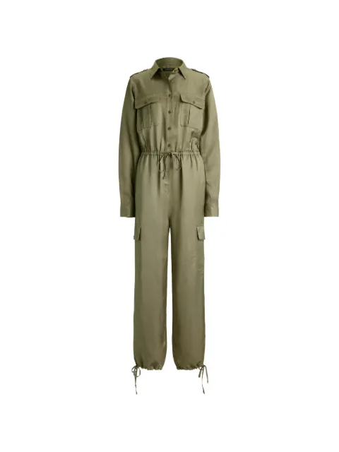 Lauren Ralph Lauren Shantung Cargo-Jumpsuit
