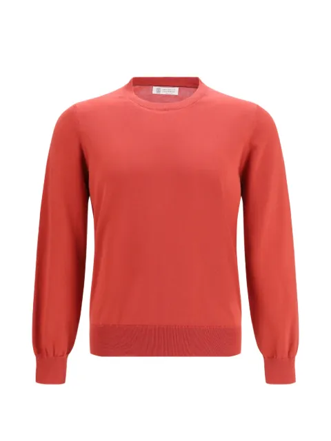Brunello Cucinelli crew-neck long-sleeve sweatshirt