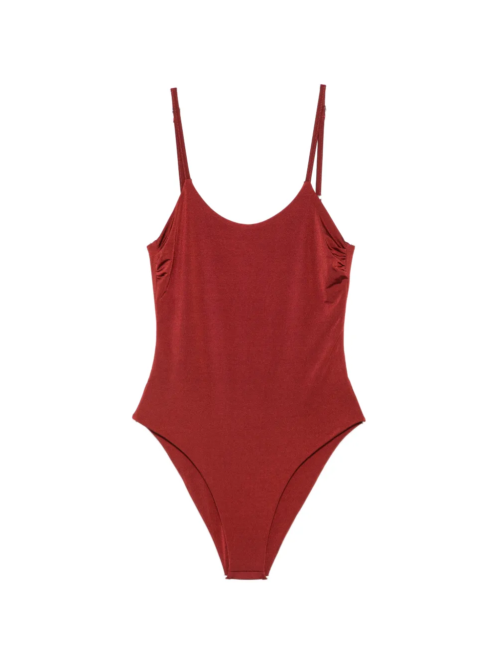 Moutaki Scoop-neck Swimsuit In Red