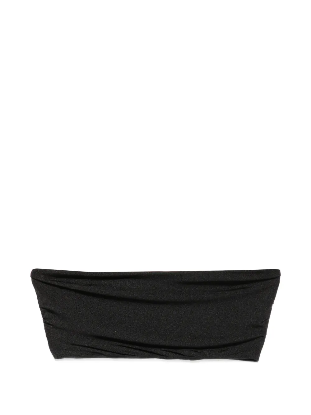 MOUTAKI ruched bikini top - Nero