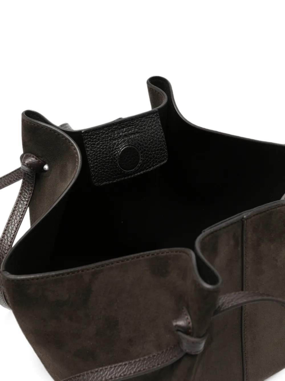 Yuzefi Mochi suède shopper Bruin