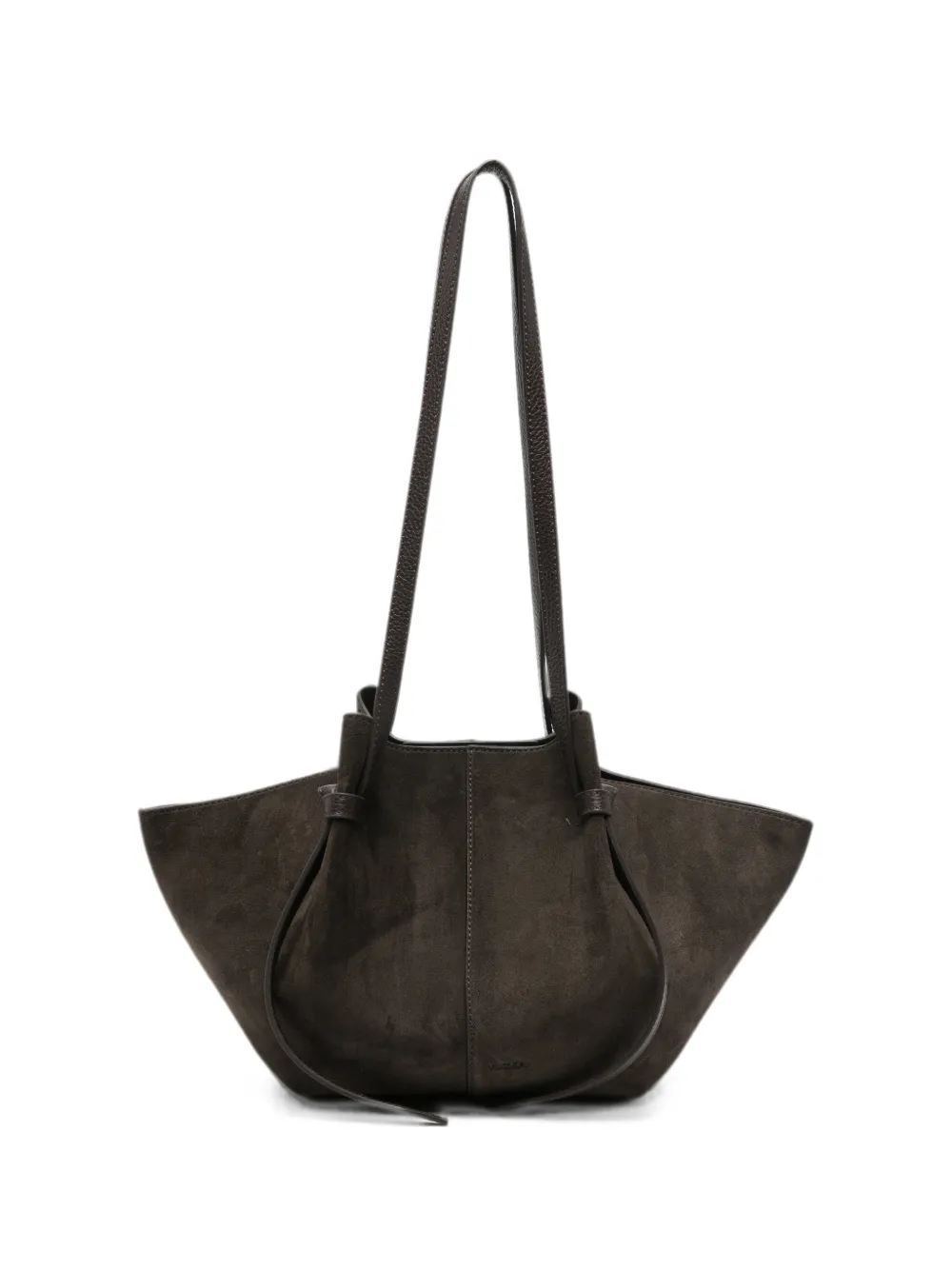 Yuzefi Mochi leather shoulder bag - Brown