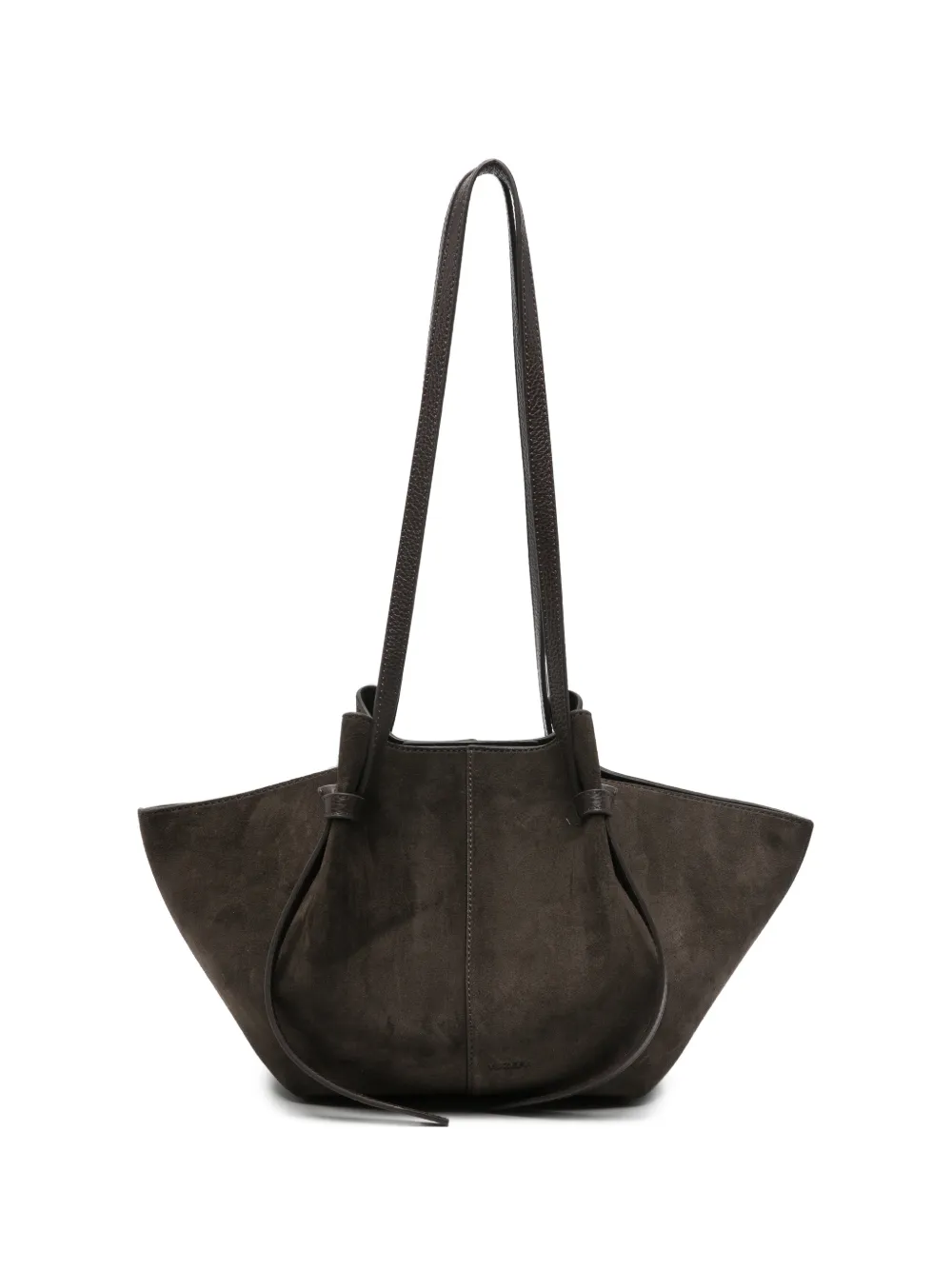 Yuzefi Mochi leather shoulder bag - Marrone