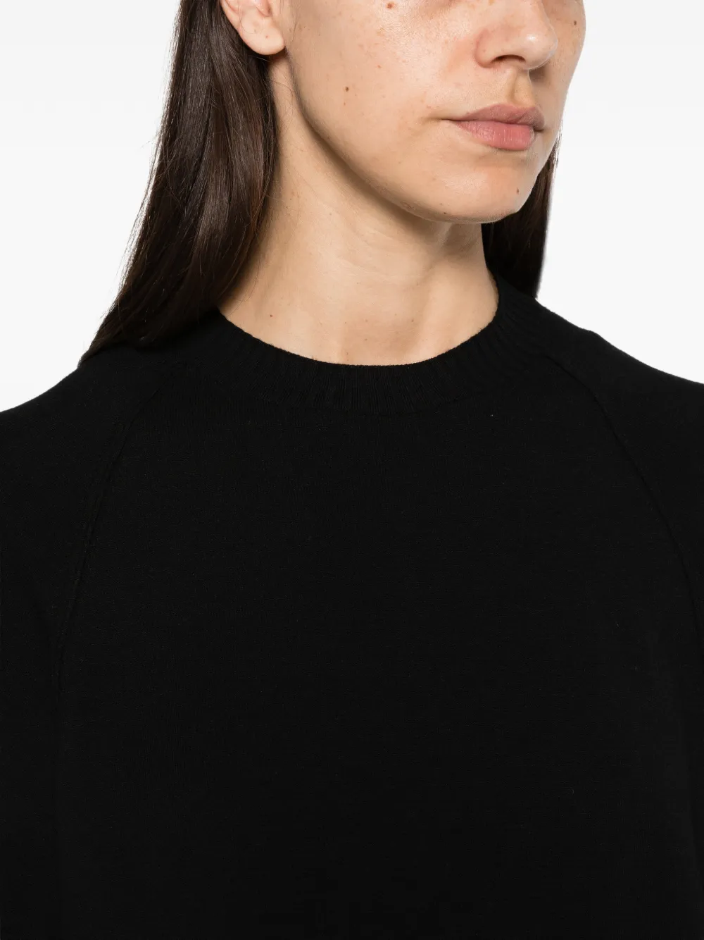 TWINSET raglan-sleeve sweater Zwart