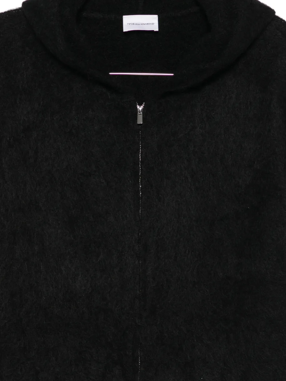 7 For All Mankind Vest met capuchon Zwart