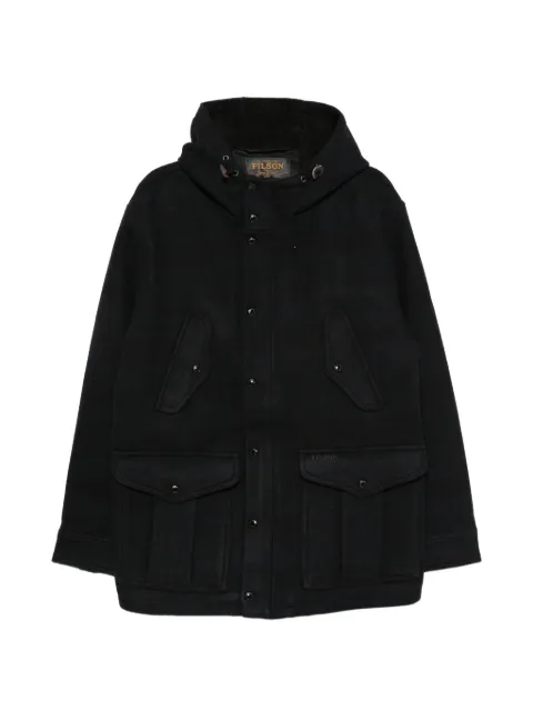 Filson hooded multi-pocket coat