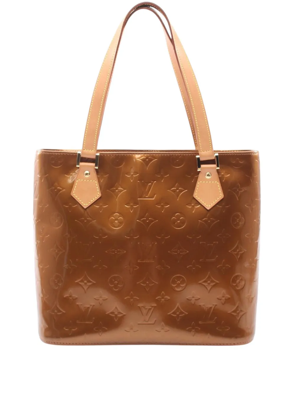Louis Vuitton Pre-Owned 2002 Monogram Vernis Houston tote bag - Marrone