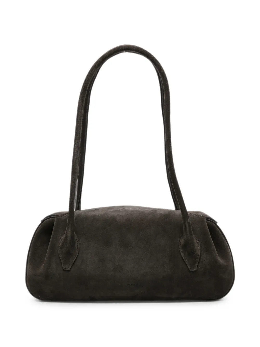 Yuzefi Oyster leather shoulder bag - Marrone