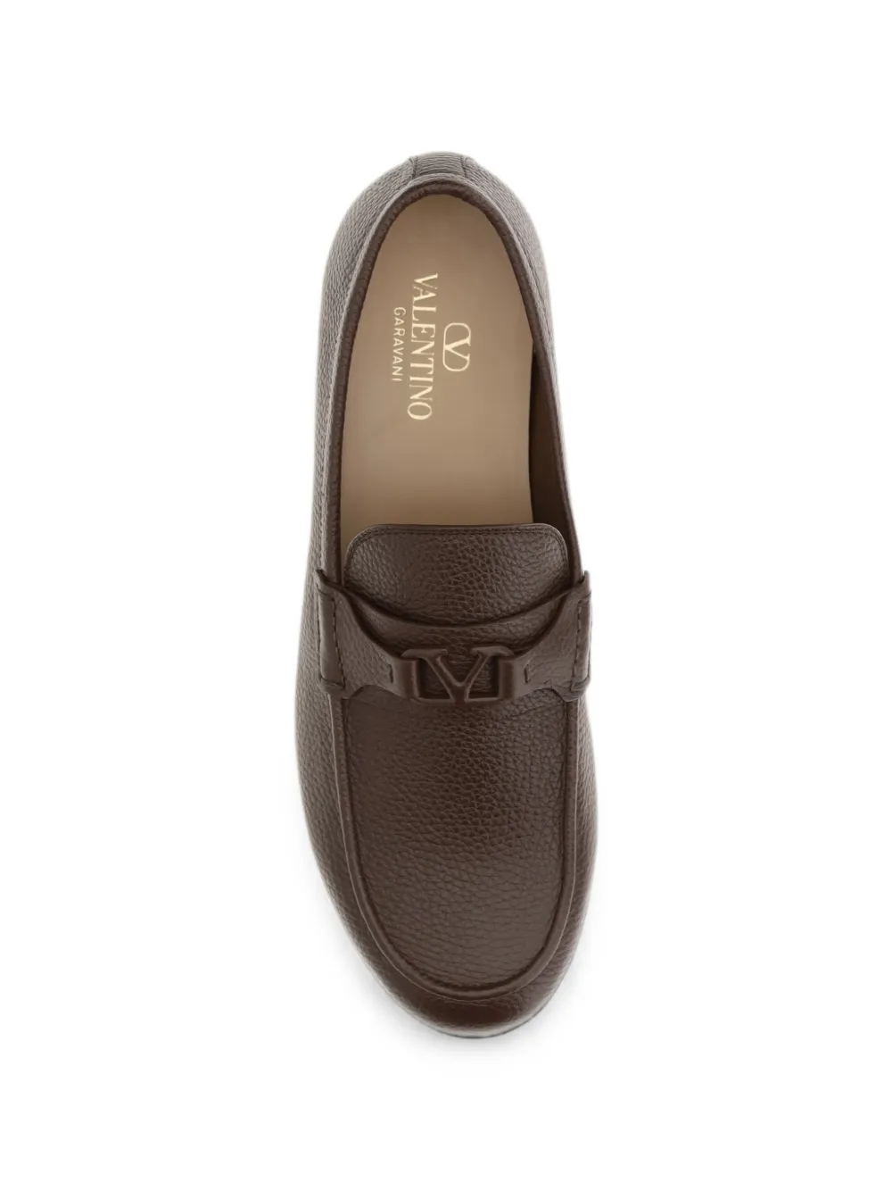 Valentino Garavani VLogo Signature leather loafers Bruin