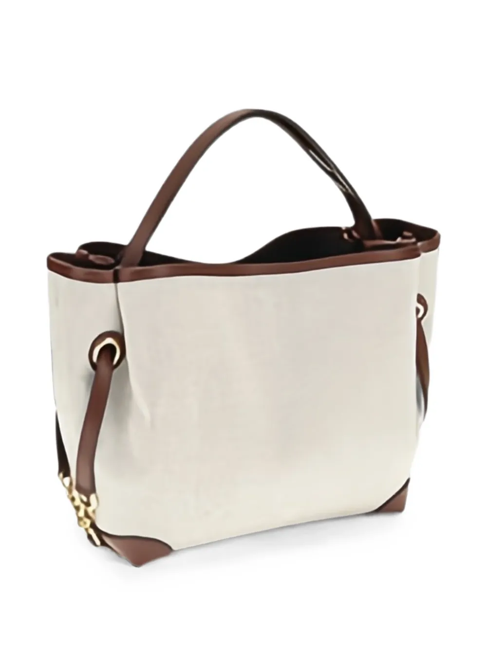 Chloé Clover shopper met logoprint Beige