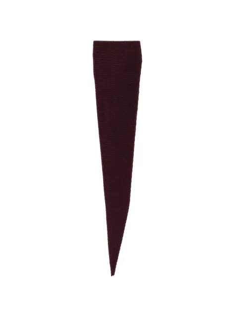 YERSE pointed-tip scarf