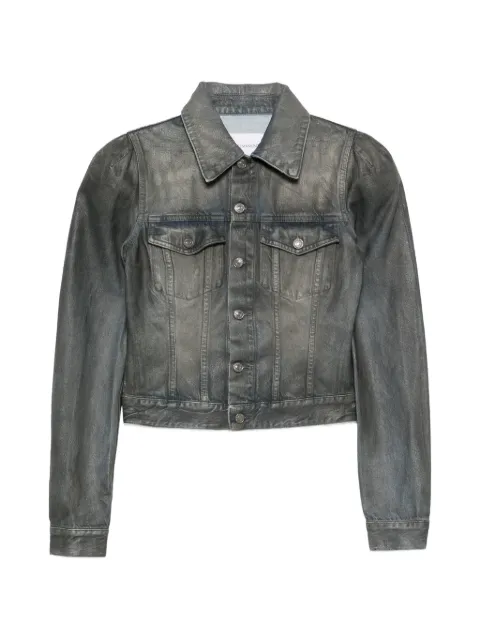 7 For All Mankind puff-sleeve denim jacket