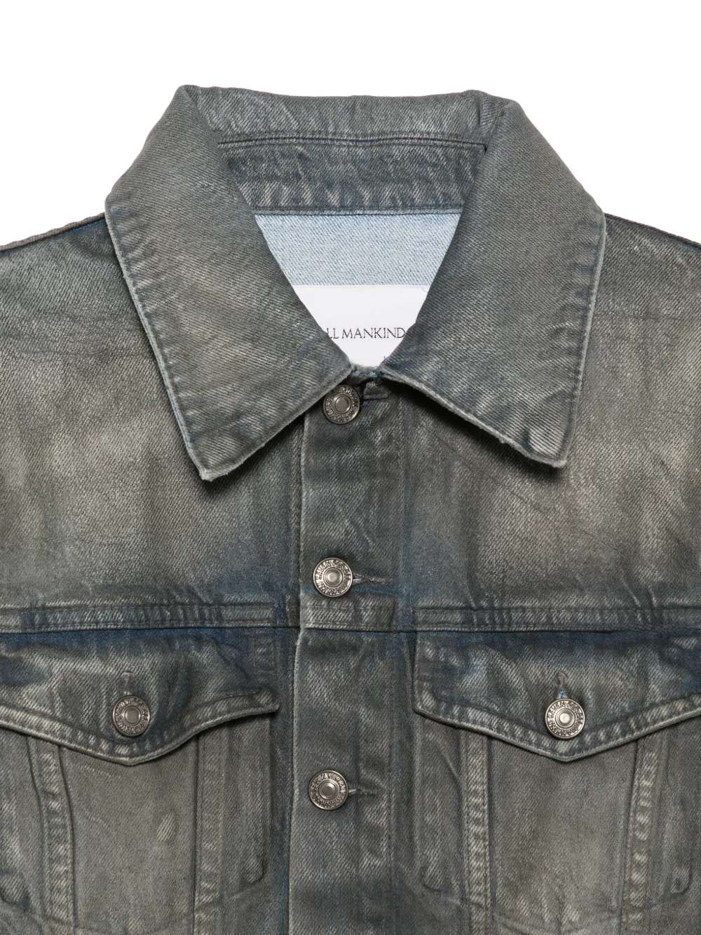 7 For All Mankind Denim jack Grijs