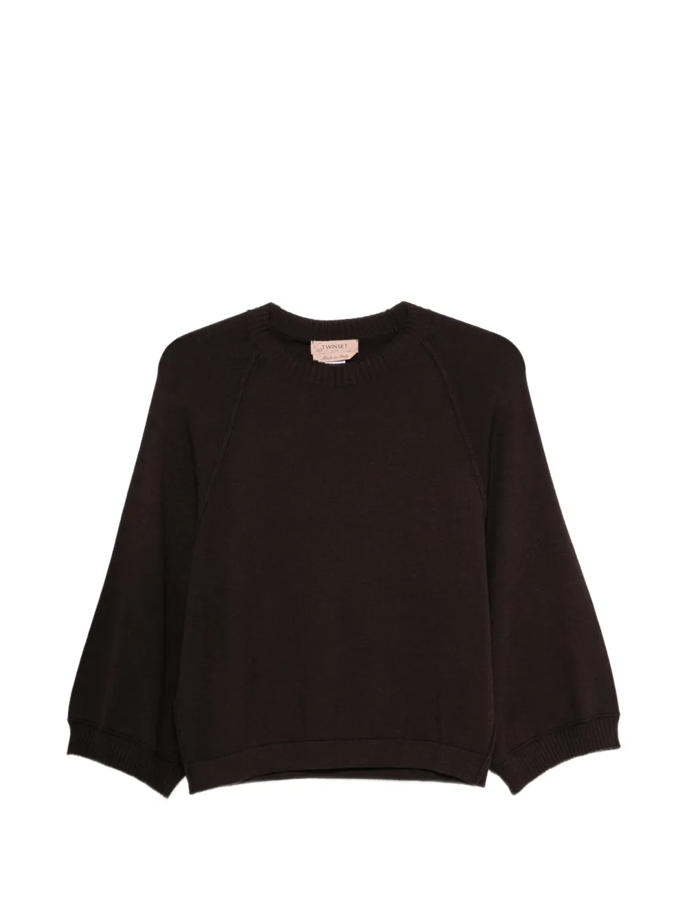 TWINSET raglan-sleeve sweater - Marrone
