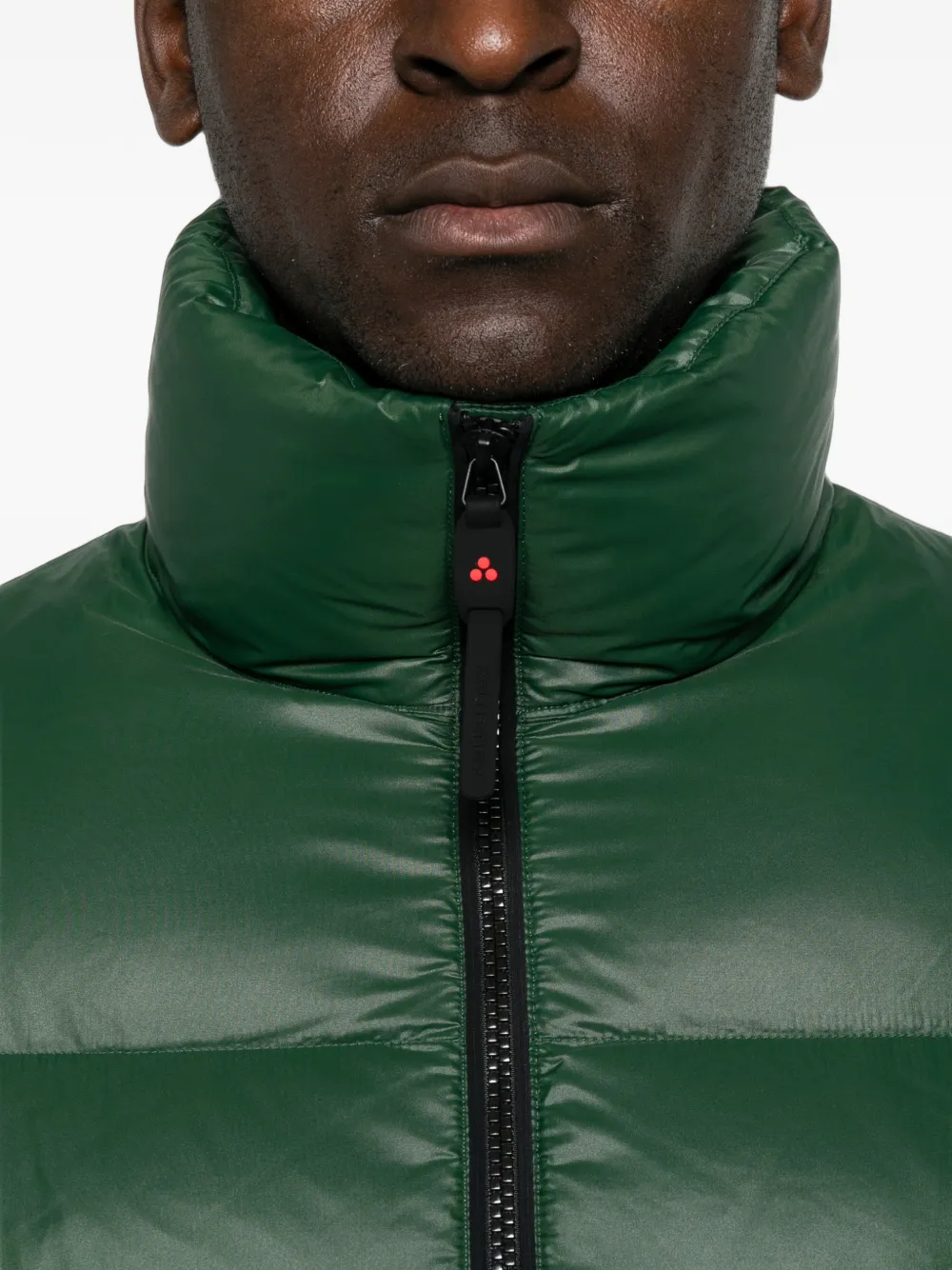 Peuterey Keke gewatteerde jas met hoge hals Groen