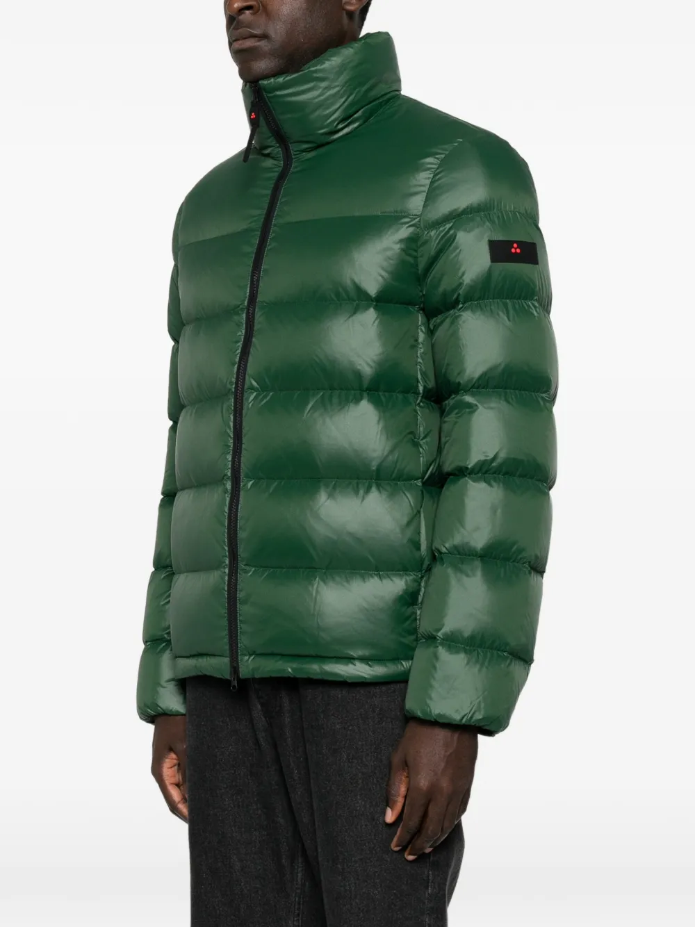 Peuterey Keke gewatteerde jas met hoge hals Groen