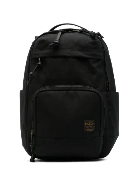 Filson logo-patch backpack