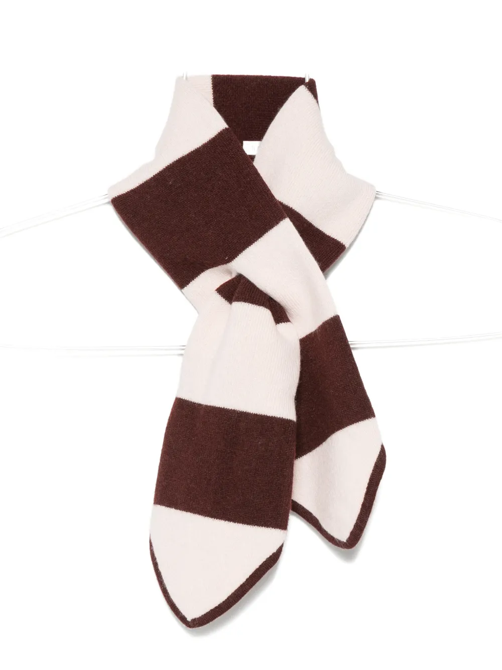 Forte striped scarf Bruin