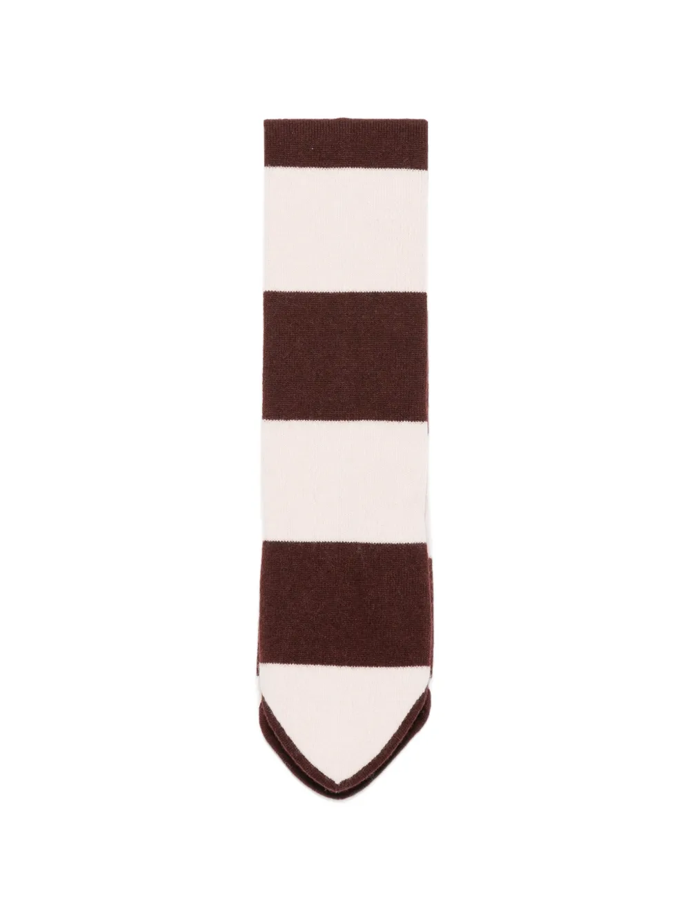 Forte striped scarf Bruin