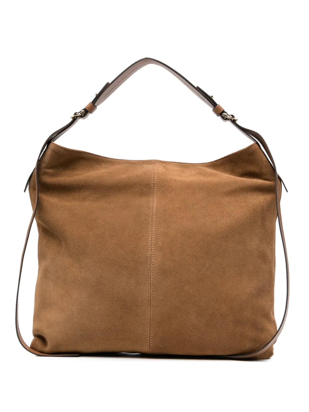 LORISTELLA Giorgia suede tote bag