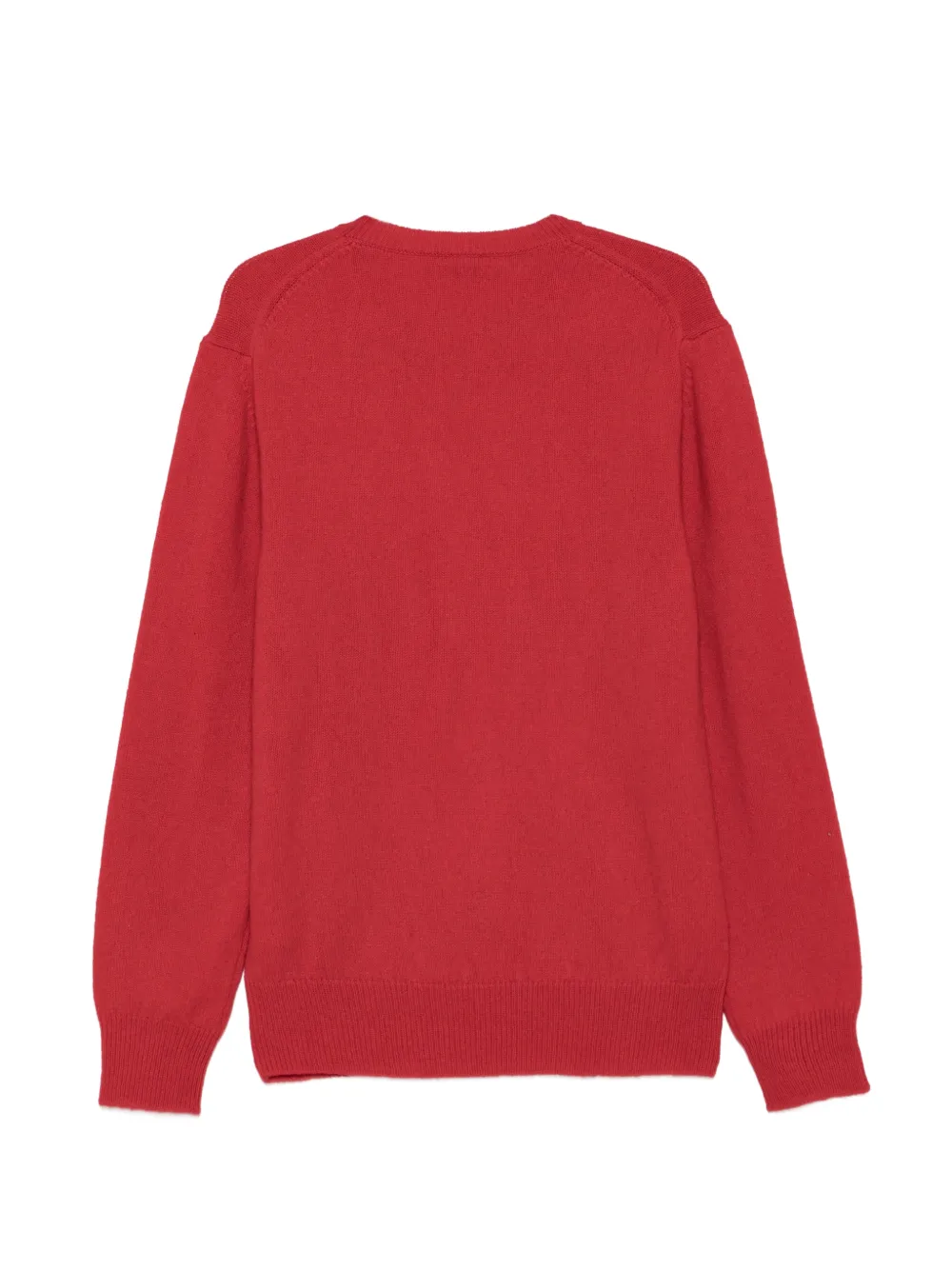 Baracuta logo-embroidered sweater Rood