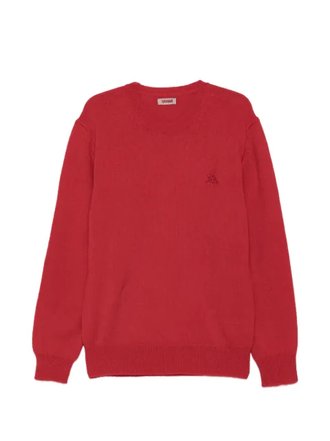 Baracuta logo-embroidered sweater
