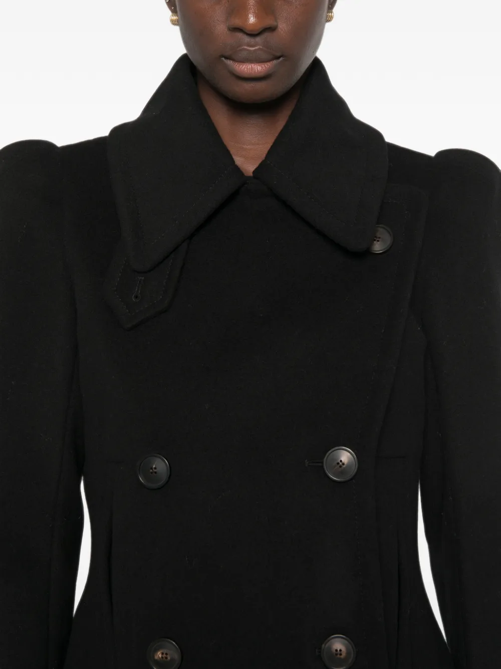 7 For All Mankind Jack met dubbele rij knopen Zwart