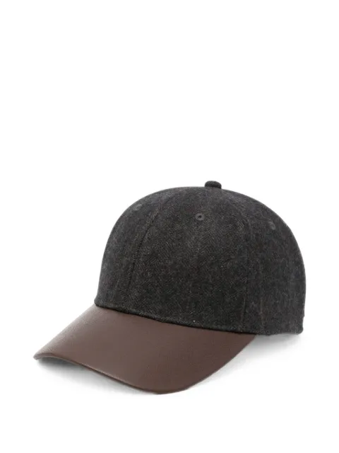 YERSE gorra con motivo pied de poule