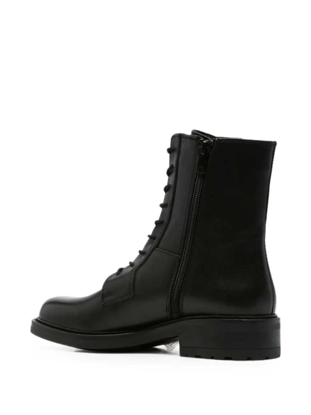 SERGIO MORETTI FIRENZE lace-up ankle boots Zwart
