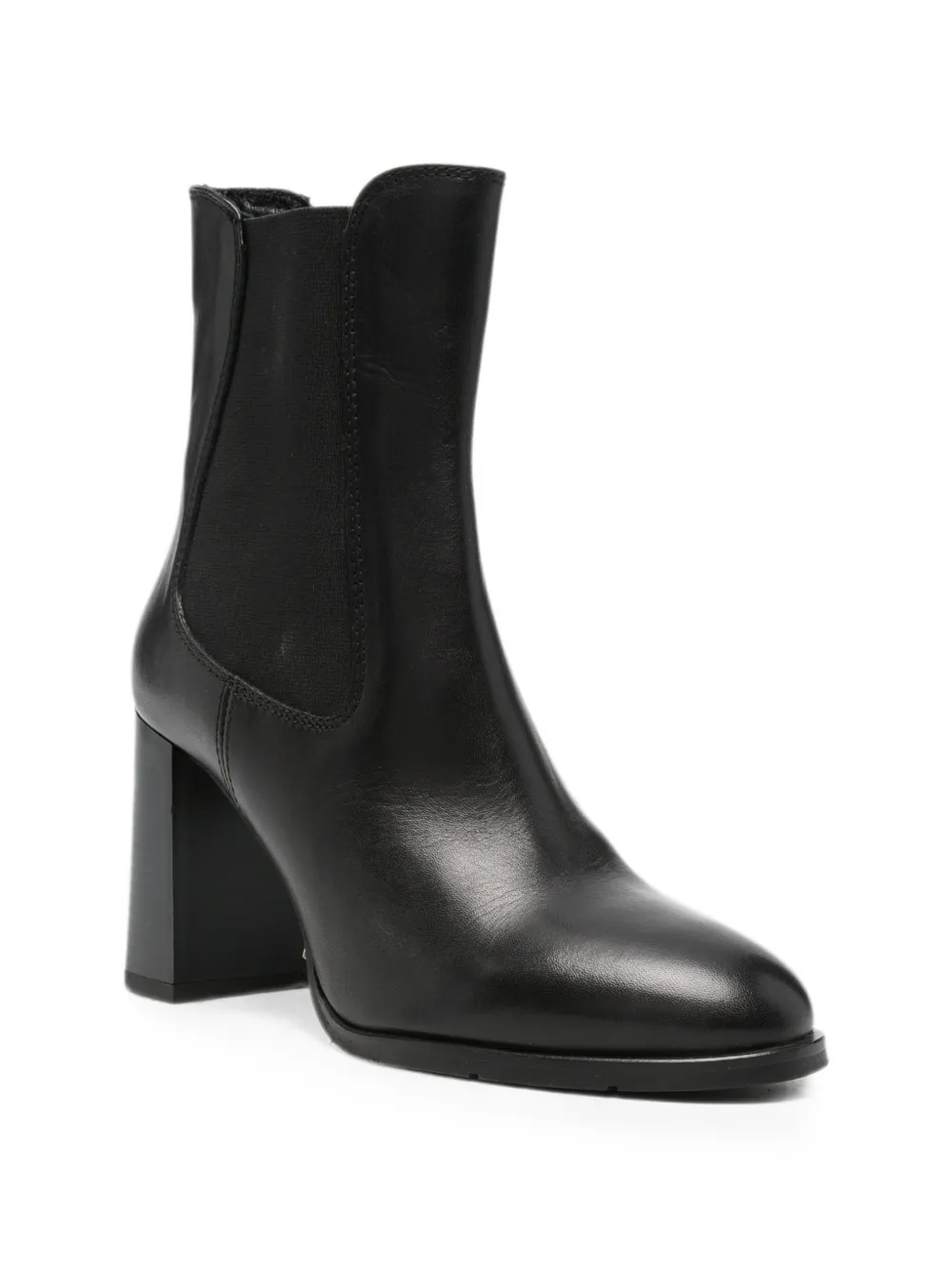 SERGIO MORETTI FIRENZE elasticated-side ankle boots Zwart