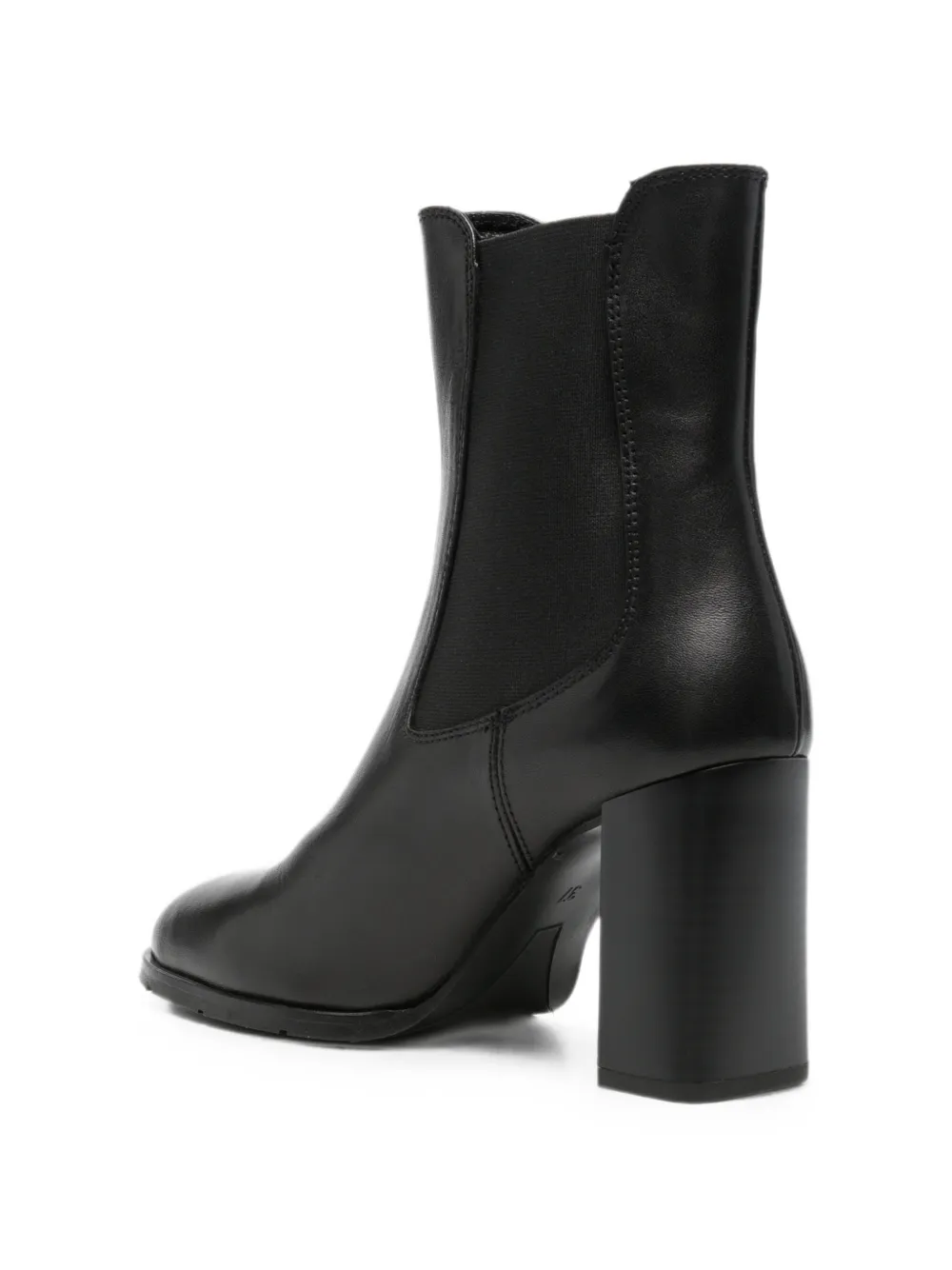SERGIO MORETTI FIRENZE elasticated-side ankle boots Zwart
