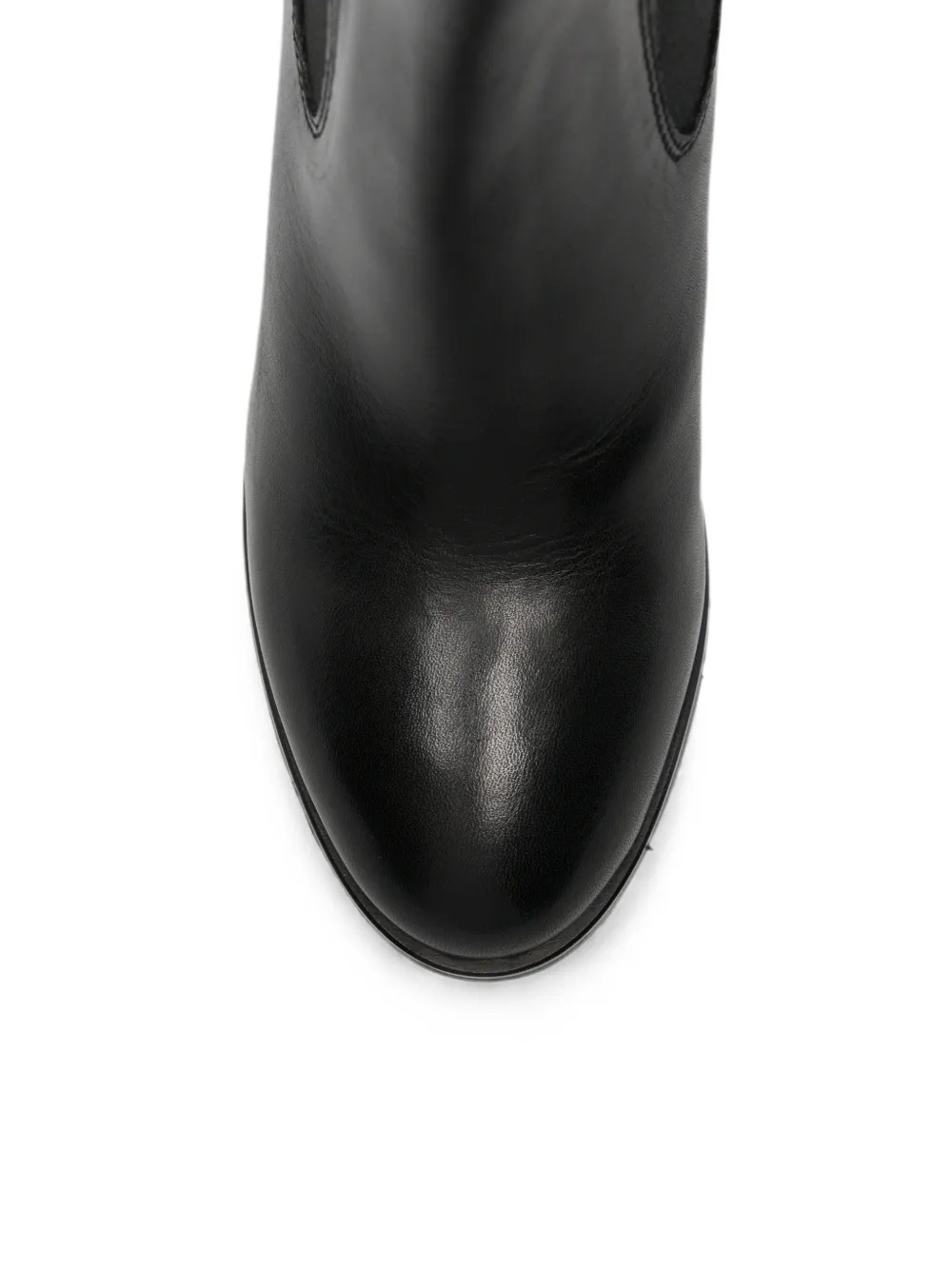 SERGIO MORETTI FIRENZE elasticated-side ankle boots Zwart