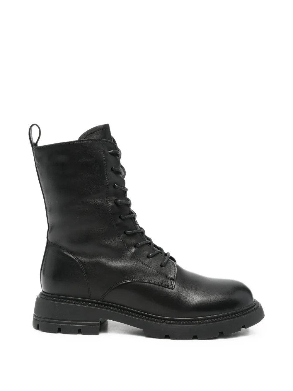SERGIO MORETTI FIRENZE lace-up leather ankle boots