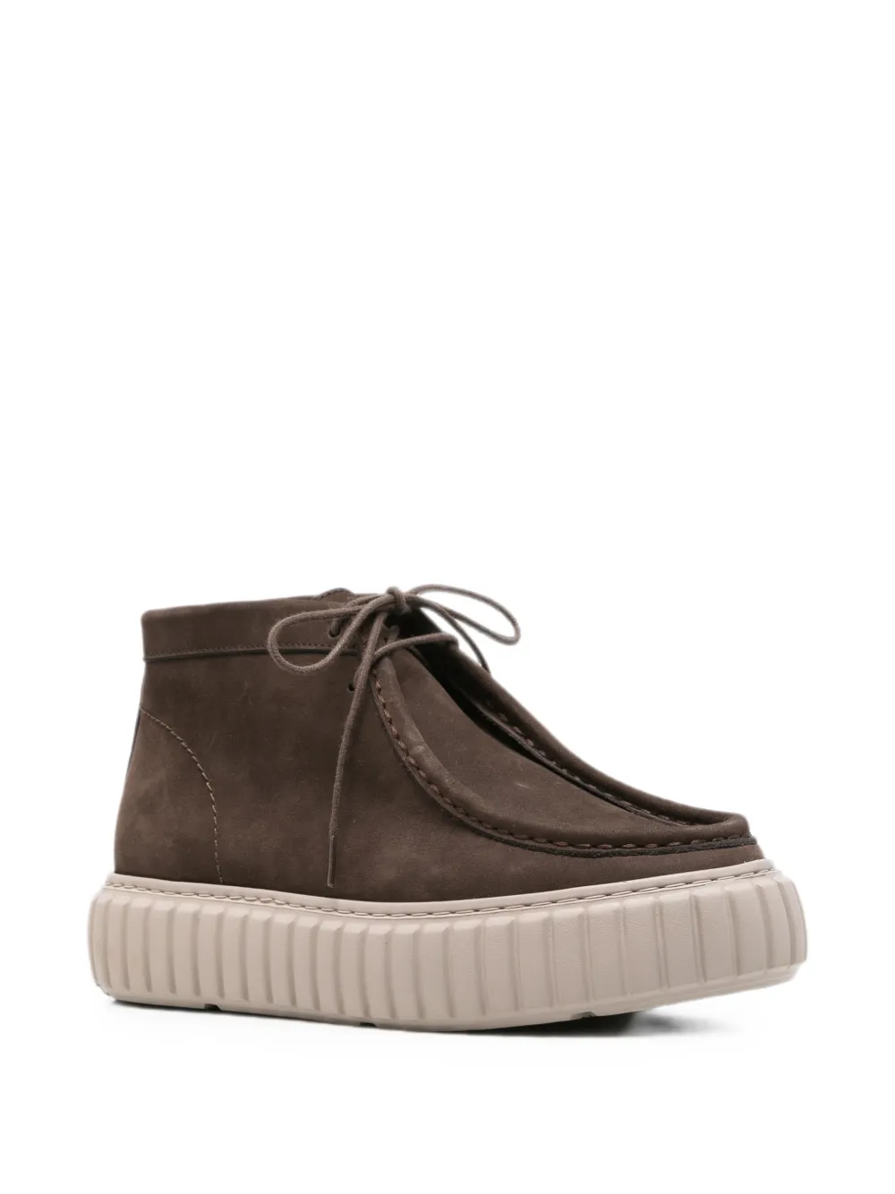 SERGIO MORETTI FIRENZE lace-up ankle boots Bruin