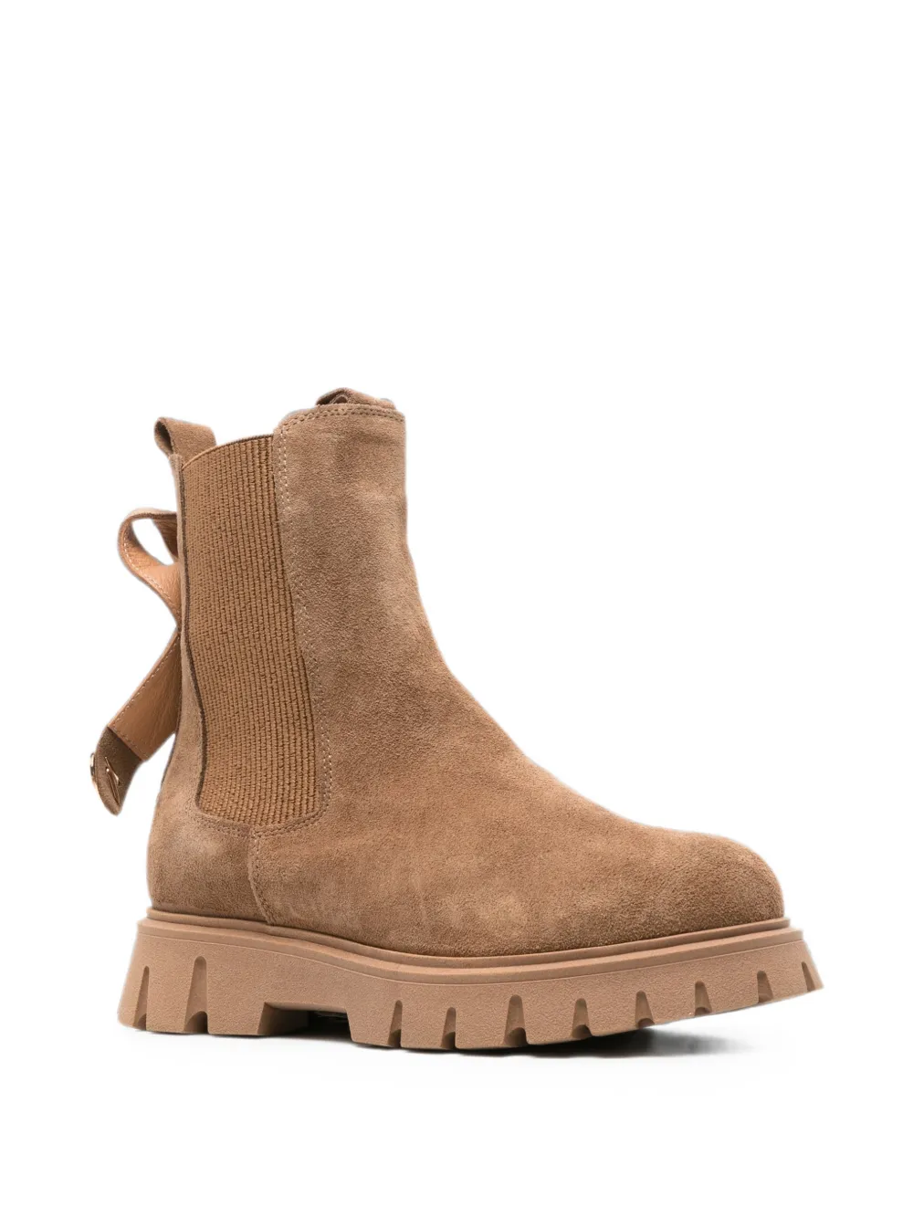 Sergio Moretti Firenze Suede Lug-sole Boots - Neutro 