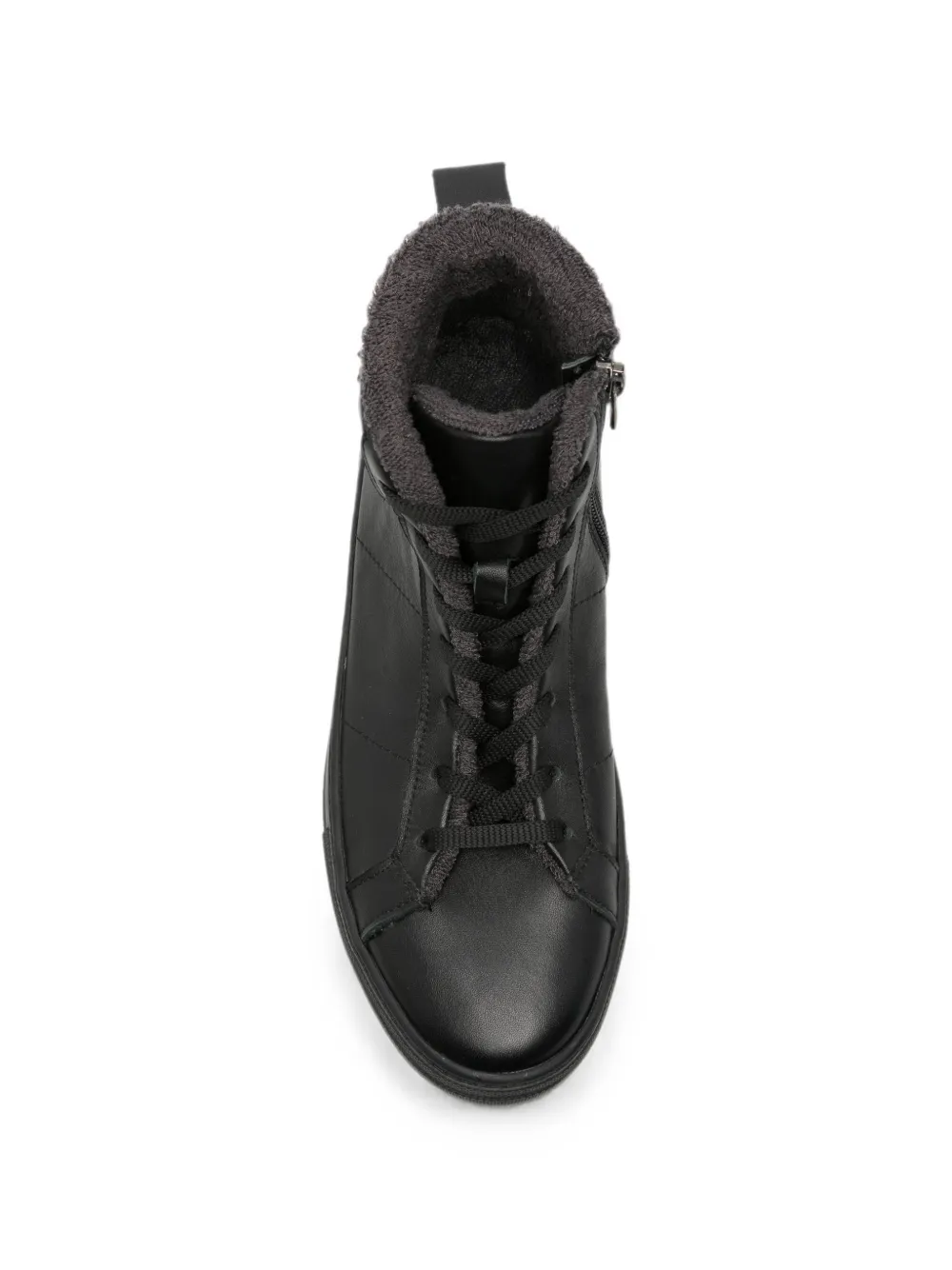 SERGIO MORETTI FIRENZE High-top sneakers met fleece voering Zwart