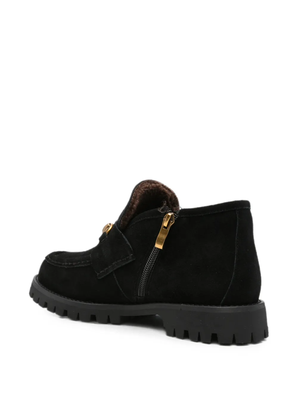 SERGIO MORETTI FIRENZE horsebit boots Zwart