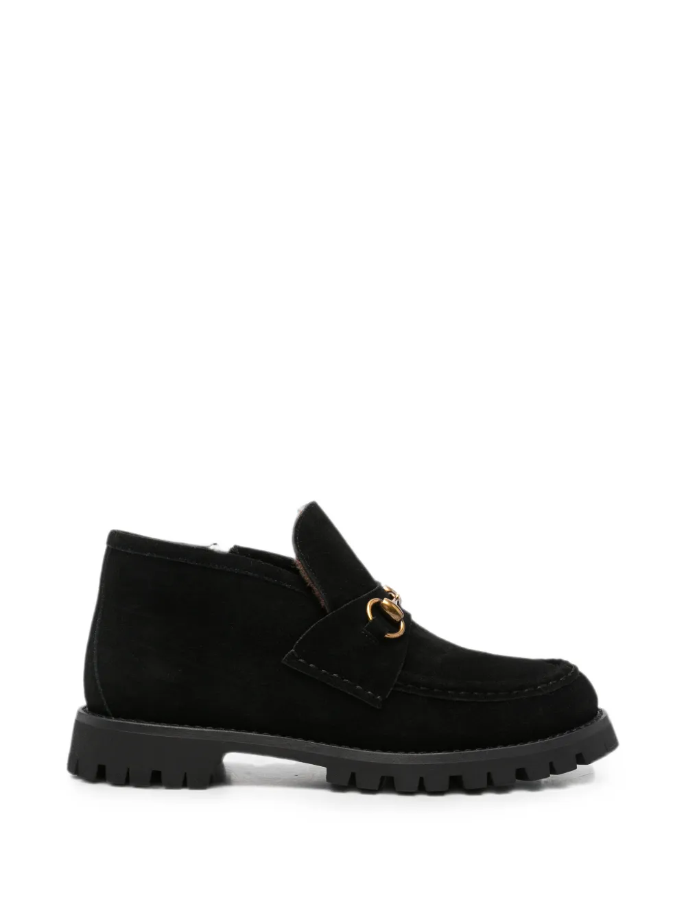 SERGIO MORETTI FIRENZE horsebit boots Zwart